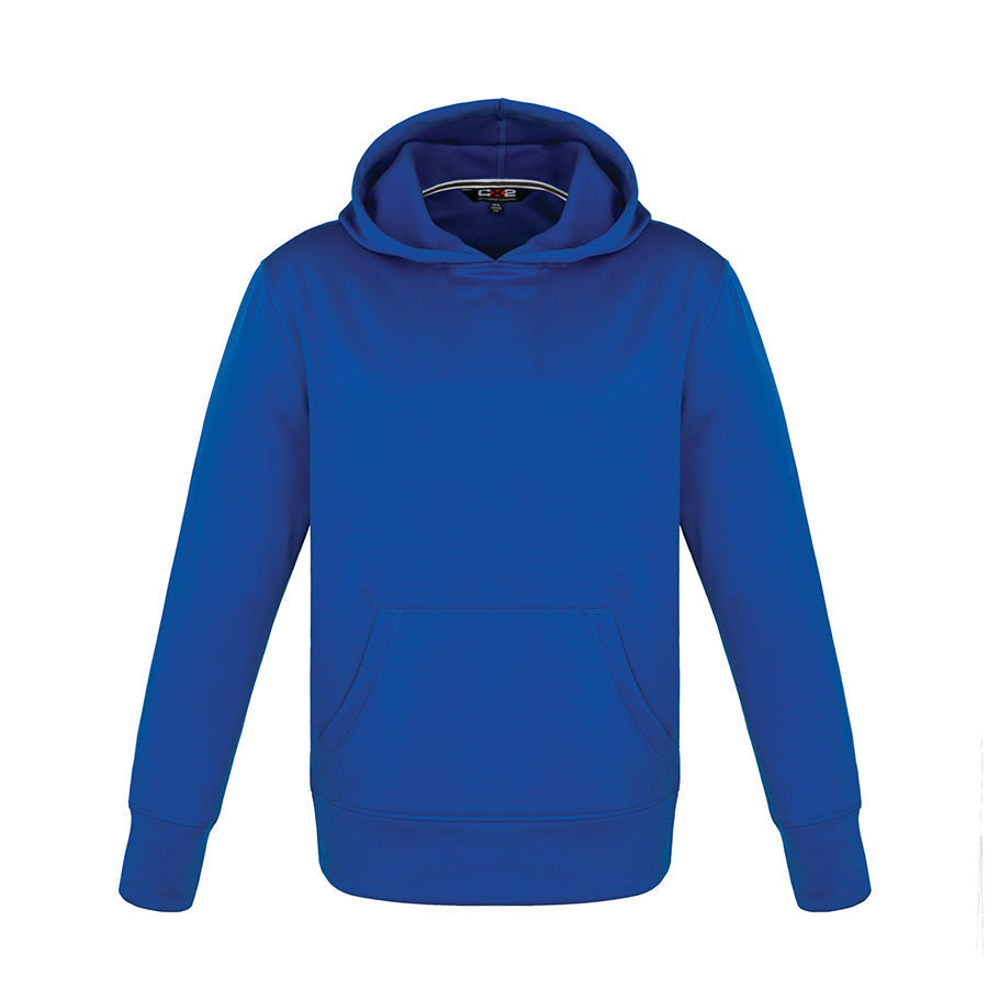 L0687Y - Palm Aire - Youth Polyester Pullover Hooded Sweatshirt - Blue / S / Fleece
