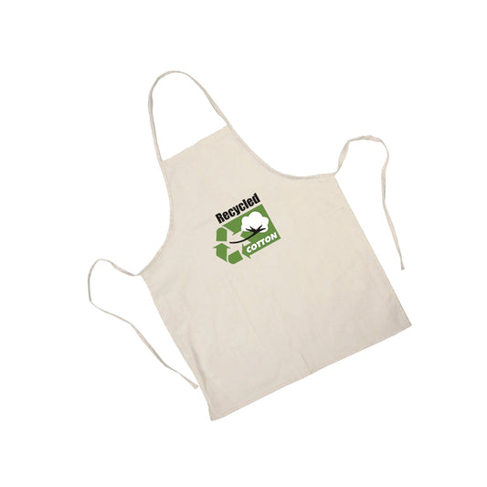 L08620 - Aprons - Recycled Cotton Apron - Natural / OS