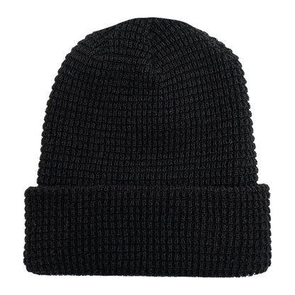 Leery Waffle - Black / ONE SIZE - BEANIES