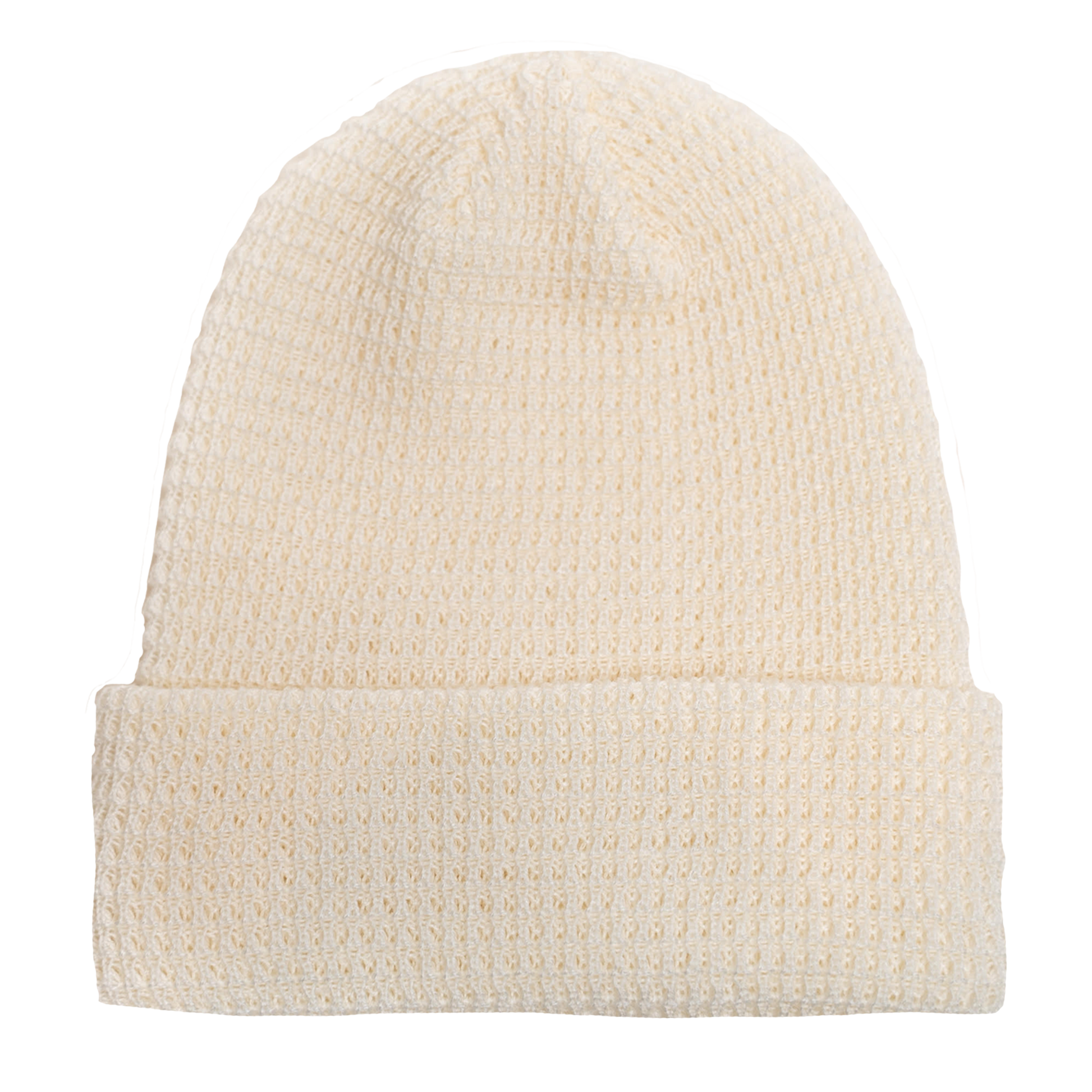 Leery Waffle - Bone / ONE SIZE - BEANIES