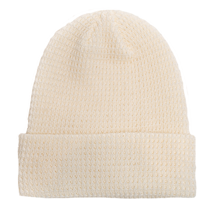 Leery Waffle - Bone / ONE SIZE - BEANIES
