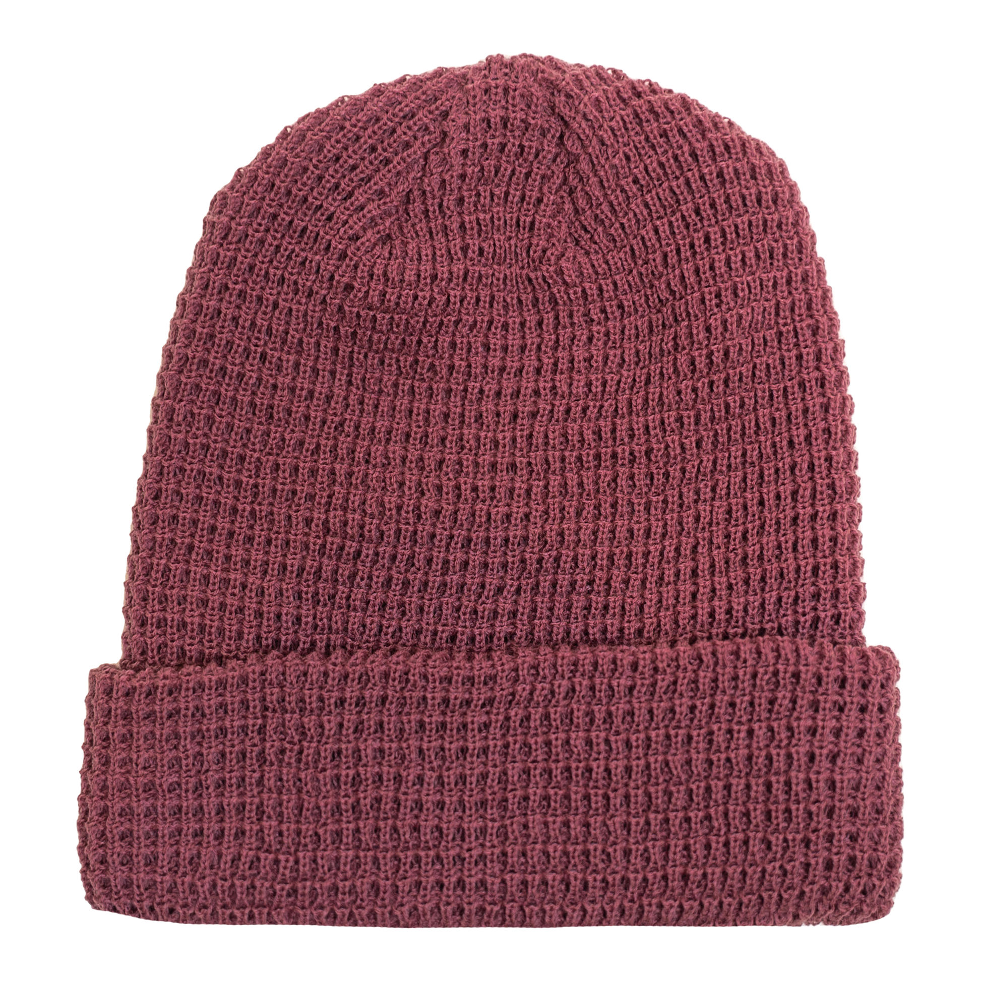 Leery Waffle - Pigment Maroon / ONE SIZE - BEANIES