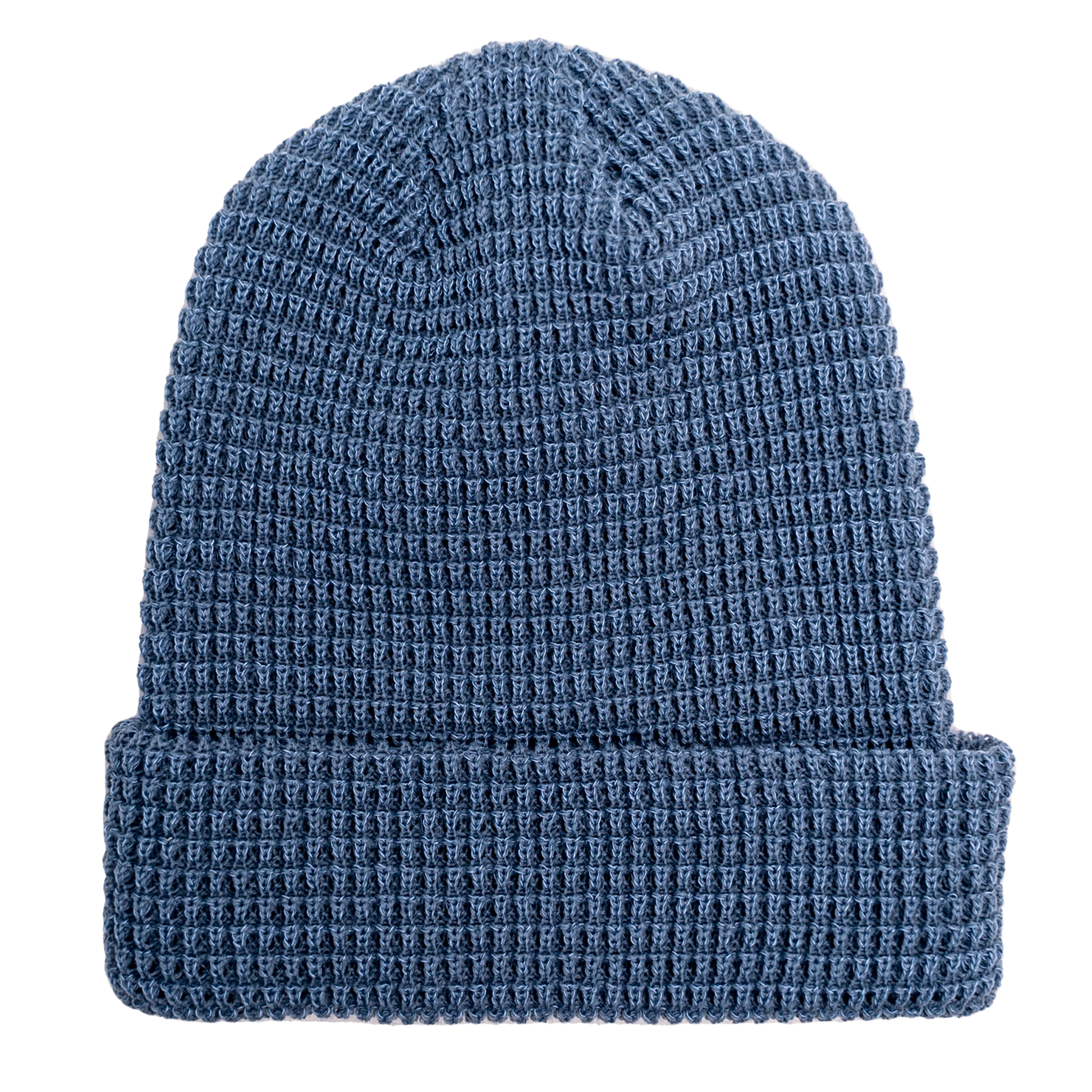 Leery Waffle - Pigment Slate Blue / ONE SIZE - BEANIES