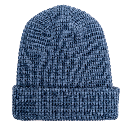 Leery Waffle - Pigment Slate Blue / ONE SIZE - BEANIES