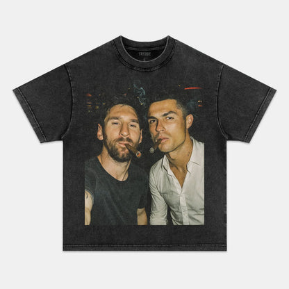 LIONEL MESSI & CRISTIANO RONALDO TEE 6.25