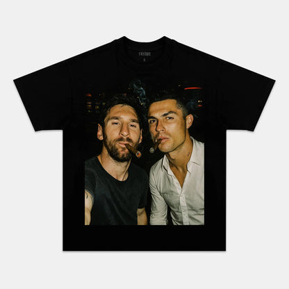 LIONEL MESSI & CRISTIANO RONALDO TEE 6.25
