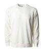 SS1000C - Unisex Lightweight Loopback Terry Crew - Bone / XS - CREWNECKS