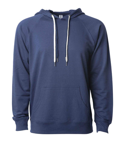 SS1000P - Unisex Lightweight Loopback Terry Hooded Pullover - Indigo / XS - HOODIES