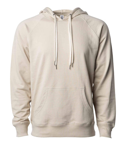 SS1000P - Unisex Lightweight Loopback Terry Hooded Pullover - Sand / XS - HOODIES