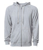 SS1000Z - Unisex Lightweight Loopback Terry Ziphood - Athletic Heather / XS - ZIPS