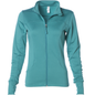 EXP60PAZ - Womens Polyester Athlectic Zip - Lapis Green / XS - ZIPS