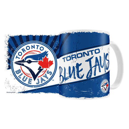 Toronto Blue Jays Mug & Coaster Set - 2 Pack 15oz Mugs | 8 Pack Coasters