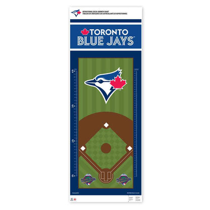 Toronto Blue Jays Repositional Vinyl Growth Chart
