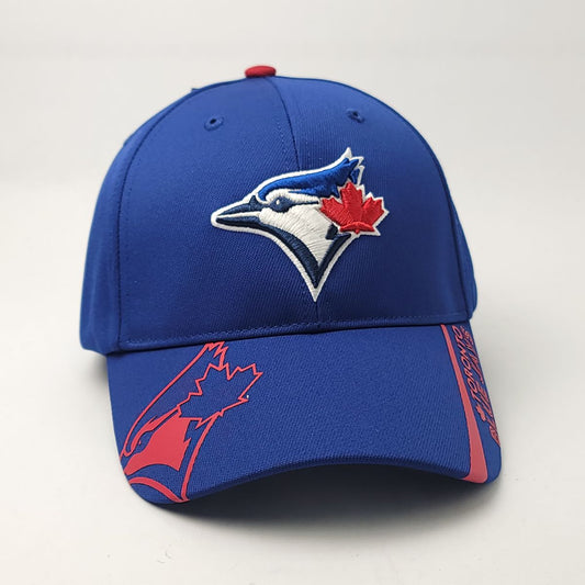 Toronto Blue Jays Cap - Tomax Royal & Red Adjustable - OSFA - MLB