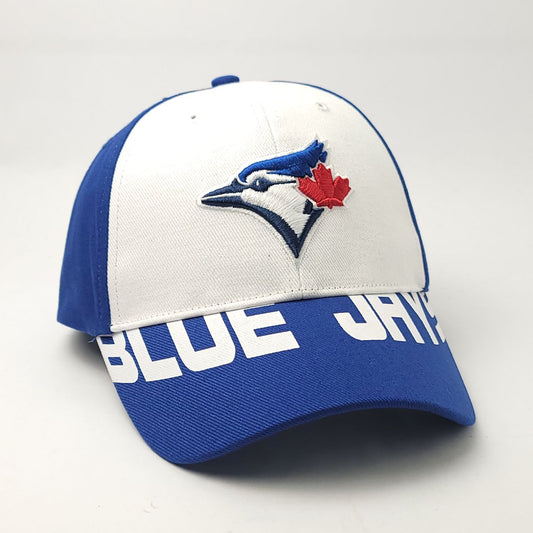 Toronto Blue Jays Cap - Mandible Royal & White Adjustable - OSFA - MLB
