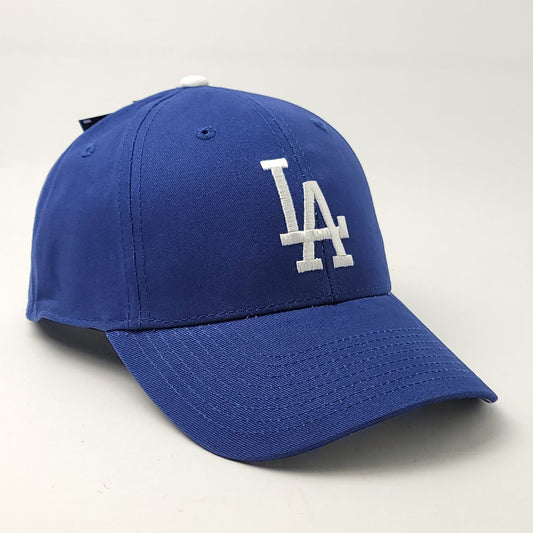 LA Dodgers Cap - Basic Royal Adjustable Velcro Closure BSRY - OSFA - MLB