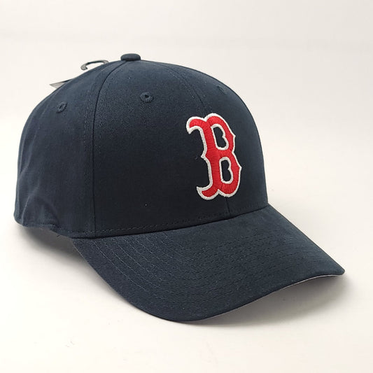 Boston Redsox Cap - Basic Navy Adjustable Velcro Closure - OSFA - MLB