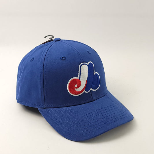 Montreal Expos Cap - Basic Royal Adjustable Velcro Closure BSRY - OSFA - MLB