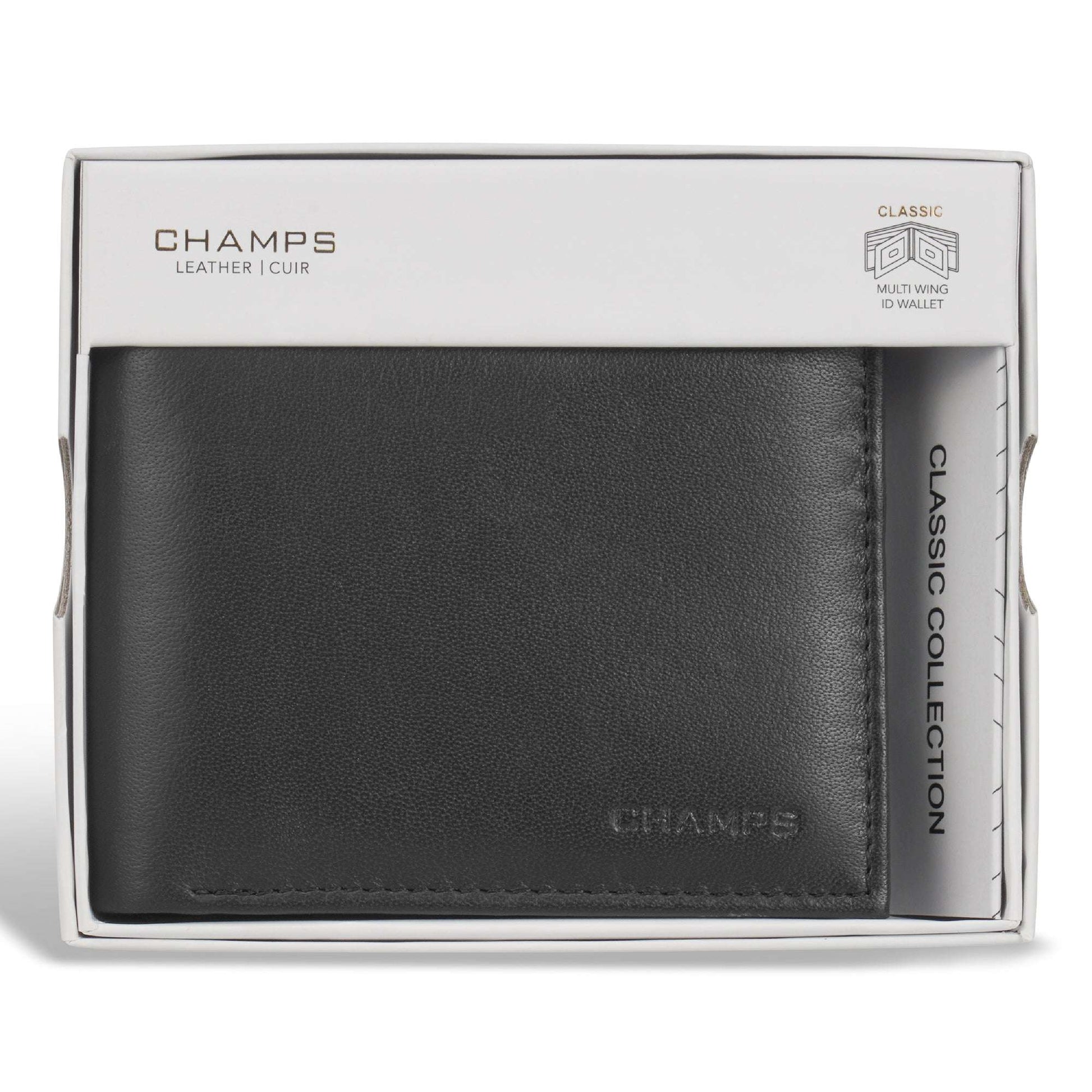 Classic / Leather Multi-Wing ID Wallet