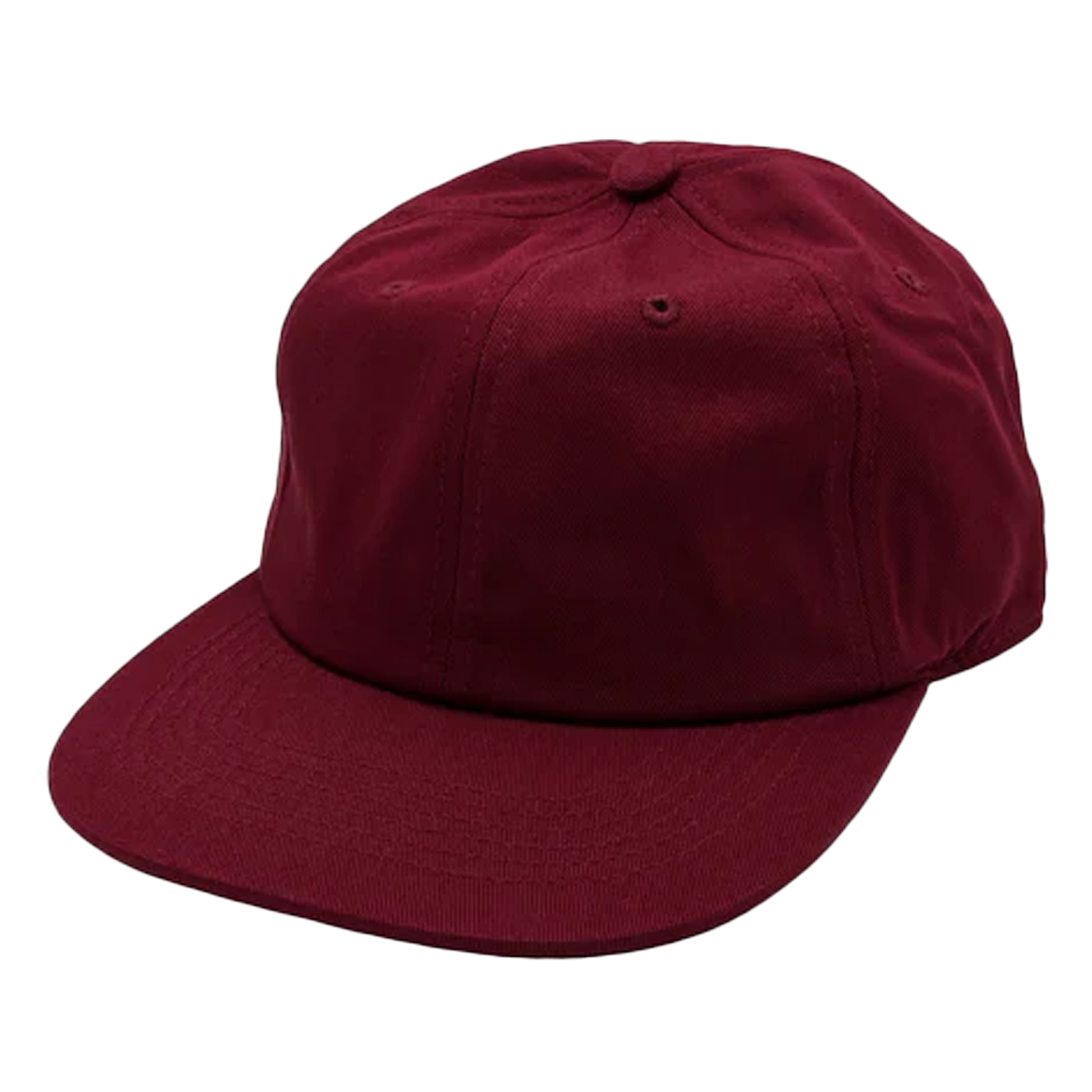 GNV-1004SBP - 6P Washed Cotton - Maroon / One Size - CAPS