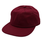 GNV-1004SBP - 6P Washed Cotton - Maroon / One Size - CAPS