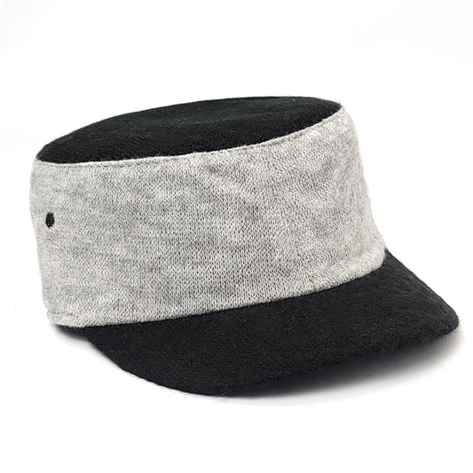 Cadet Cap - JA7175 Knitted Multi Coloured - Red / OSFA