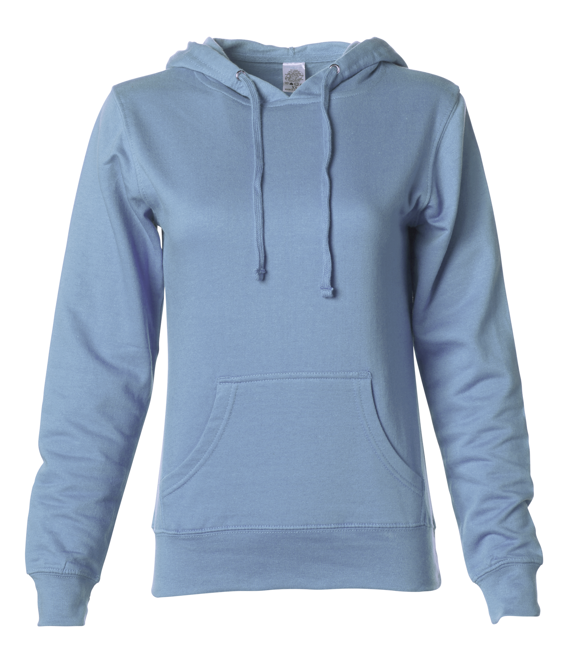 SS650 - Lightweight Pullover Hooded Sweatshirt - Misty Blue / XS - HOODIES
