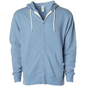 AFX90UNZ - Unisex Zip Hooded Sweatshirt - Misty Blue / XS - ZIPS