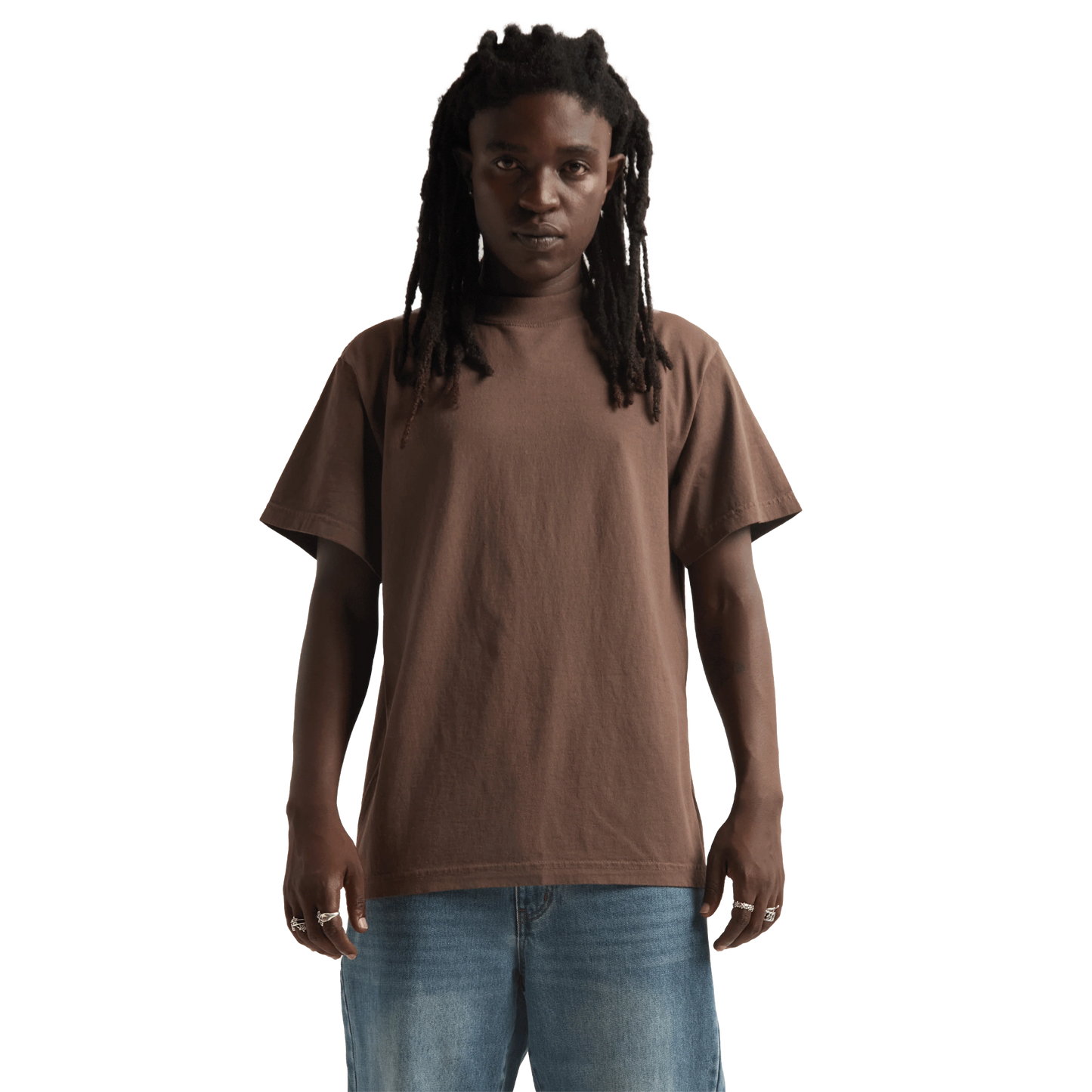 Max Heavyweight Garment Dye - 7.5 oz - Mocha / XS - TEES