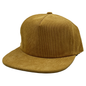 GNV-10195P - 5 panels Flat Bill Corduroy Cap
