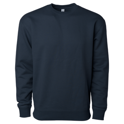 IND3000 - Men’s Heavyweight Crew Neck - Navy / XS - CREWNECKS