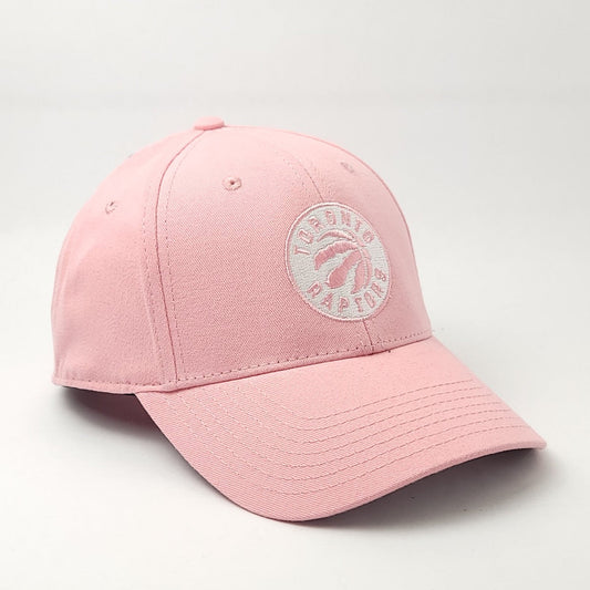 Youth - Toronto Raptors Cap - Basic Pink Adjustable - NBA