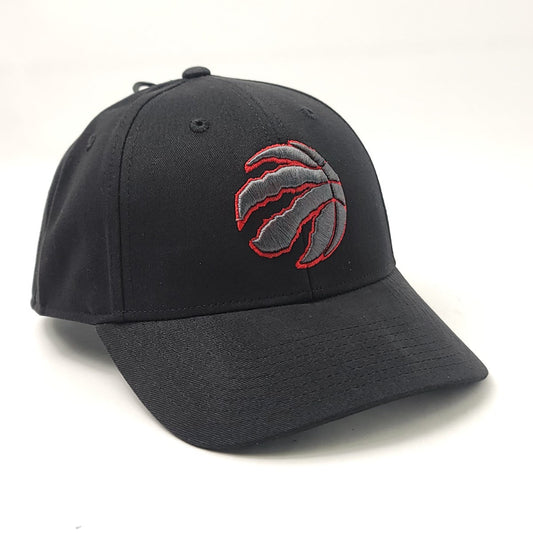 Toronto Raptors Cap - Black Ball with Alternate 3D Logo Adjustable BBBSBK - OSFA - NBA