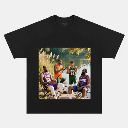 NBA GONE FISHIN VINTAGE CLOTHES