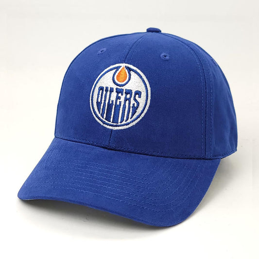 Edmonton Oilers - Basic Royal Adjustable - OSFA - NHL Cap