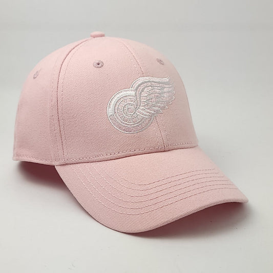 Detroit Red Wings - Basic Pink Adjustable - OSFA - NHL Cap
