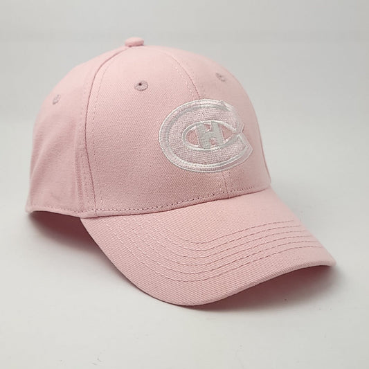 Montreal Canadiens - Basic Pink Adjustable - OSFA - NHL Cap