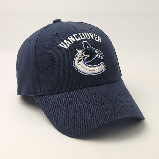 Vancouver Canucks - Basic Navy Adjustable - OSFA - NHL Cap