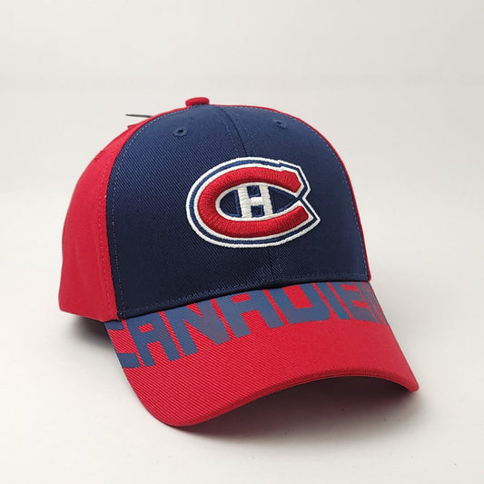 Montreal Canadiens - Mandible Red & Navy Adjustable - OSFA - NHL Cap