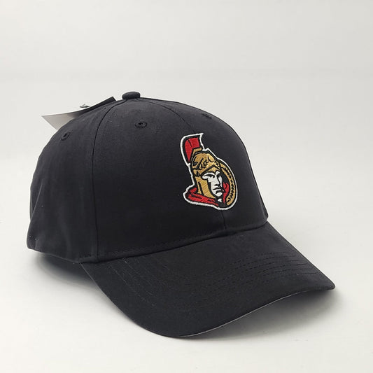 Ottawa Senators - Basic Black Adjustable - OSFA - NHL Cap