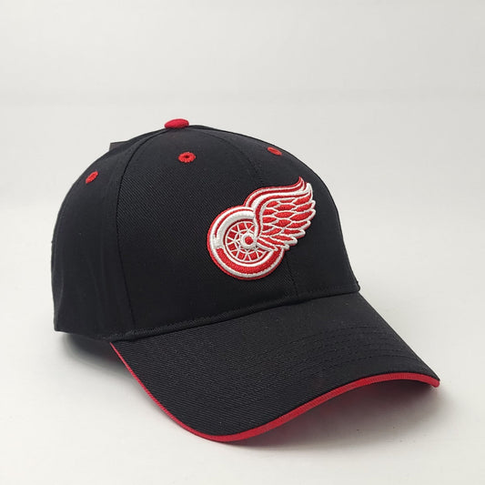 Detroit Red Wings - Money Maker Black Adjustable - OSFA - NHL Cap