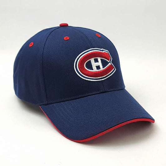 Montreal Canadiens cap - Money Maker Navy Adjustable MCMMNVOS - OSFA - NHL Cap