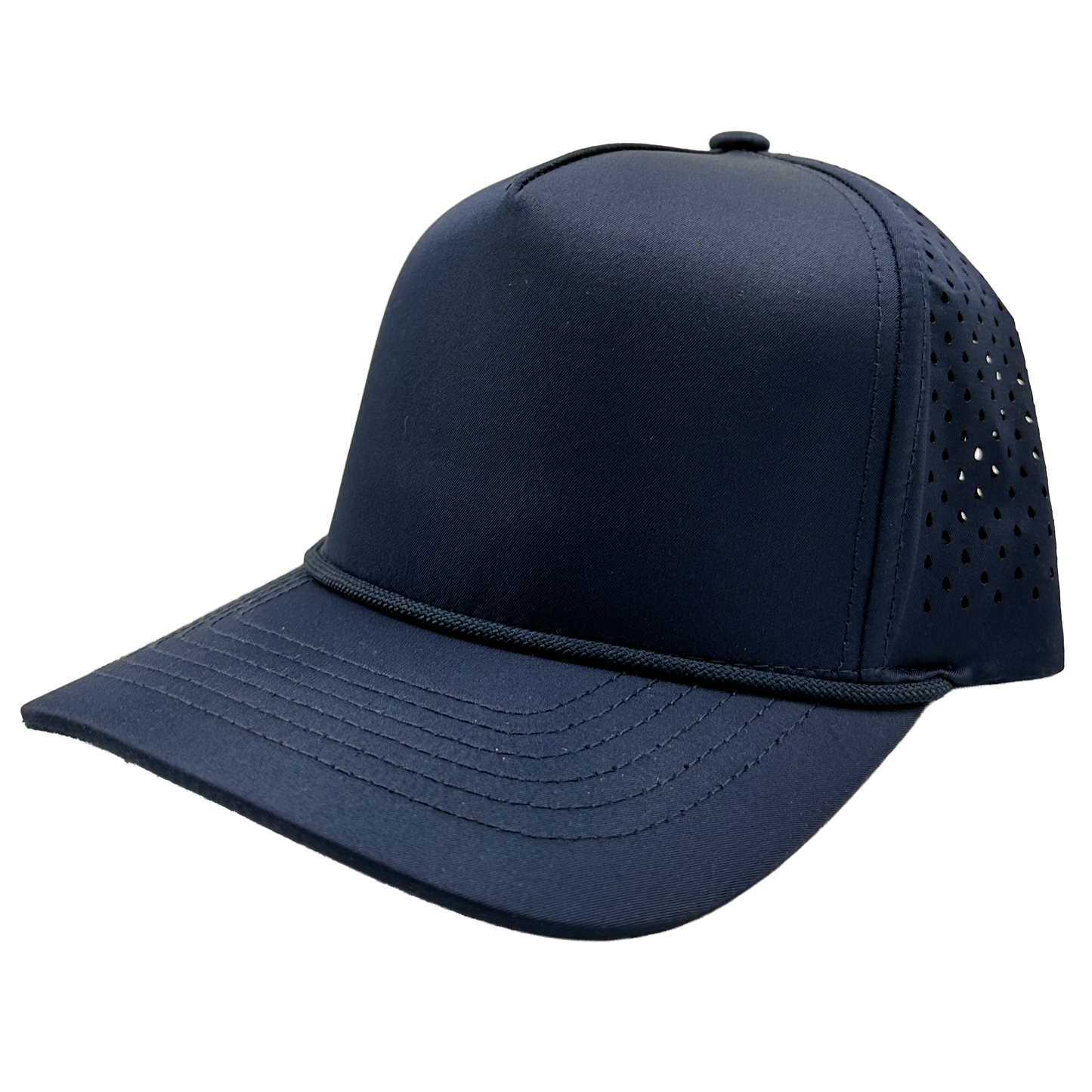 GNV-DT724P - 5 Panels Droplets W/String Curved Bill