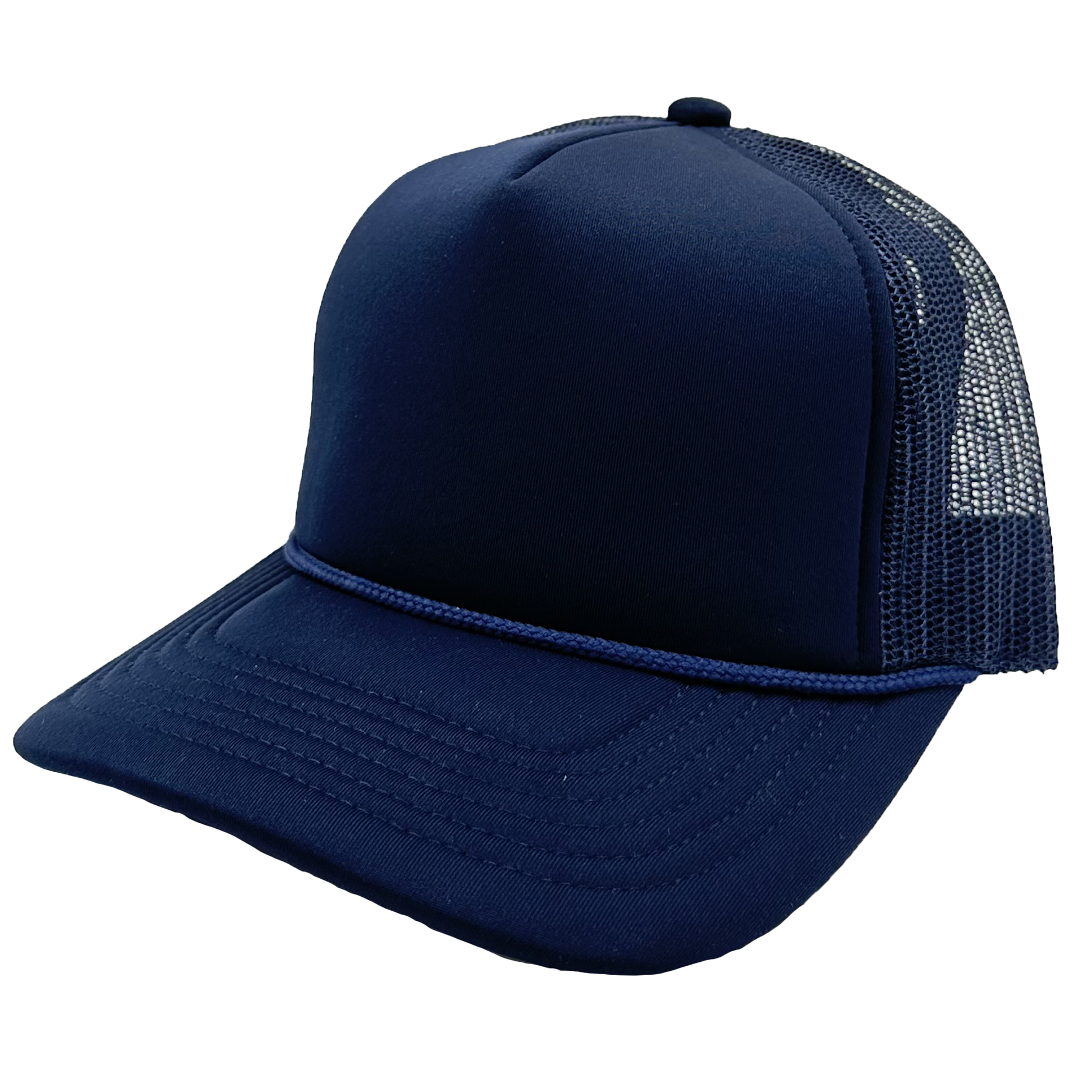 GNV-1222FT - Foam Trucker Cap - Navy / One Size - CAPS