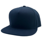 GNV-OTS001P5 - 5 Panels High Profile Flat Bill - Navy / One Size - CAPS