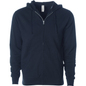 AFX4000Z - Lightweight Zip Hooded Sweatshirt - Navy / XS - ZIPS