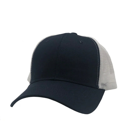GN-1020 - Trucker Mesh - Navy White / One Size - CAPS