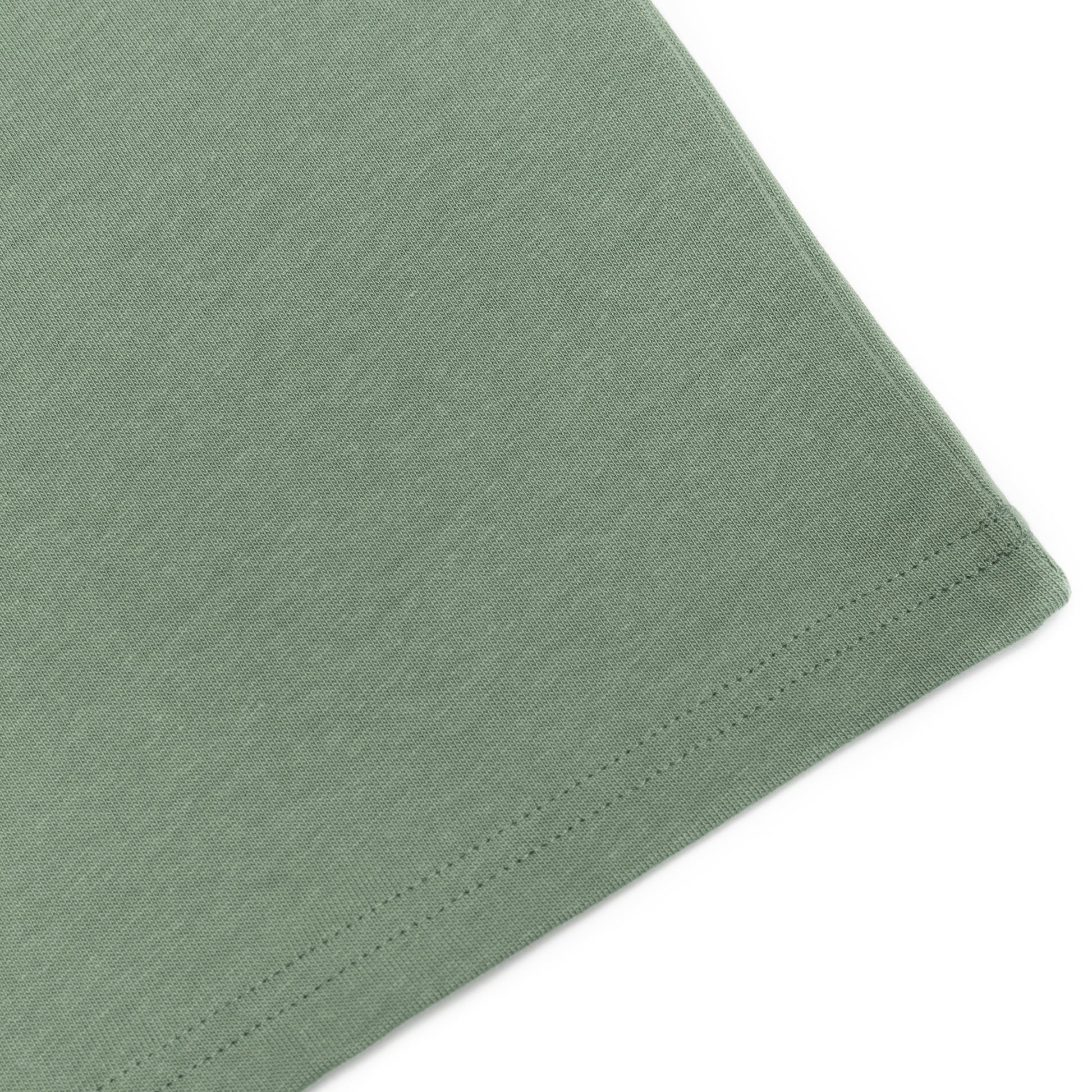 HERO-300 Unisex Super Heavy Oversized Tee - Dusty Green - Crewnecks