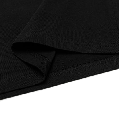 HERO-300 Unisex Super Heavy Oversized Tee - Black - Crewnecks