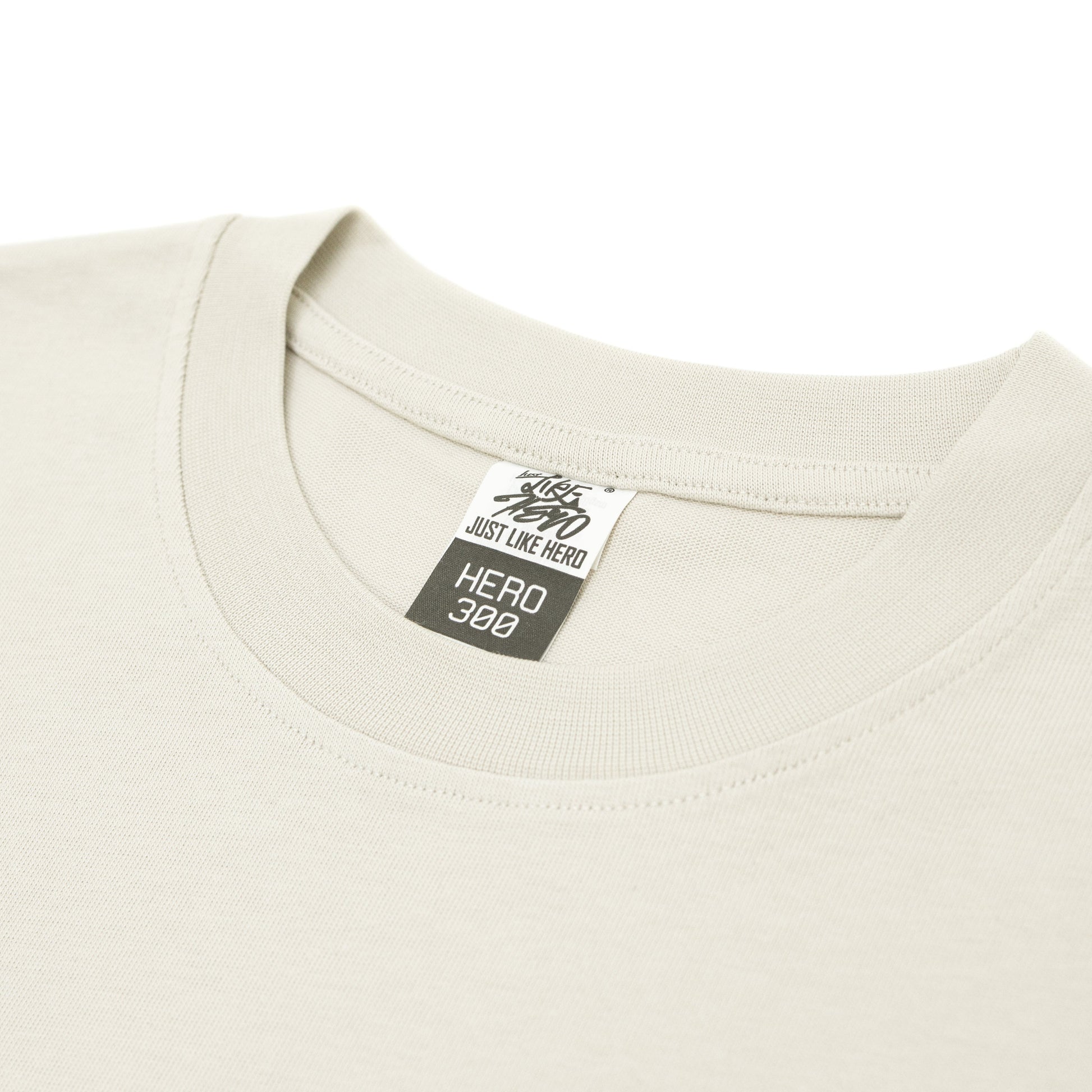 HERO-300 Unisex Super Heavy Oversized Tee - Icy Rock - Crewnecks